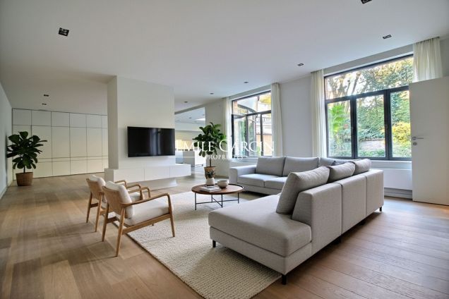 A vendre arrière Maison rénovée 350m² Ixelles  Bruxelles abbaye de la Cambre - Emile Garcin Belgique - Image 2