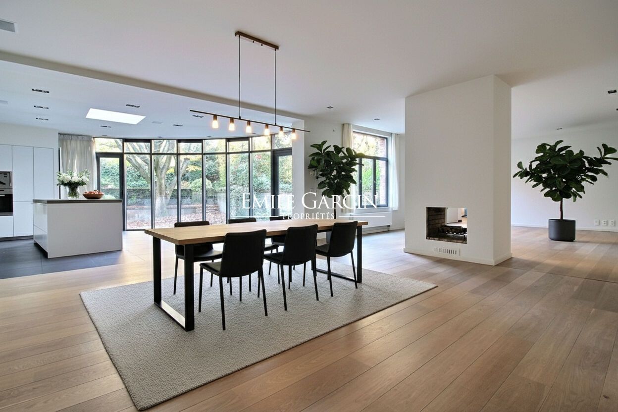 A vendre arrière Maison rénovée 350m² Ixelles  Bruxelles abbaye de la Cambre - Emile Garcin Belgique - Image 5