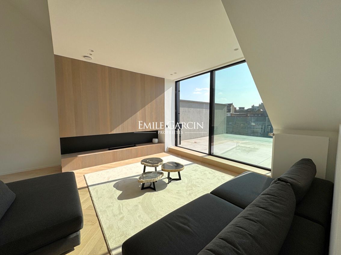 Penthouse Appartement A vendre Ixelles Bruxelles Bois de la Cambre - Emile Garcin Belgique - Image 2